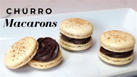 Churro Macarons Youtube