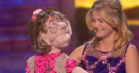 Darci Lynne S Old Lady Puppet Has Everyone Cracking Up On America S