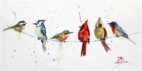 Birds On A Wire The Art Of Dean Crouser
