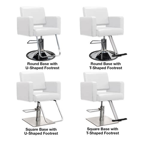 White Salon Havana Hair Salon Styling Chairs Hairdresser Chairs