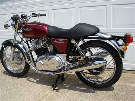 restored norton commando roadster 1973 photographs at classic bikes restored bikes restored