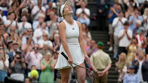 Ukrainian Elina Svitolina Bounces No 1 Iga Swiatek At Wimbledon War