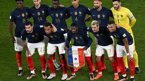 Coupe Du Monde 2022 Léquipe De France De Football Un Mélange Culturel