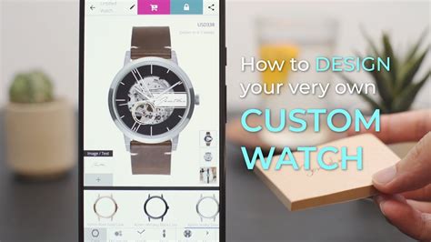 How To Design Your Watch With A Custom Watch Dial Easily Youtube