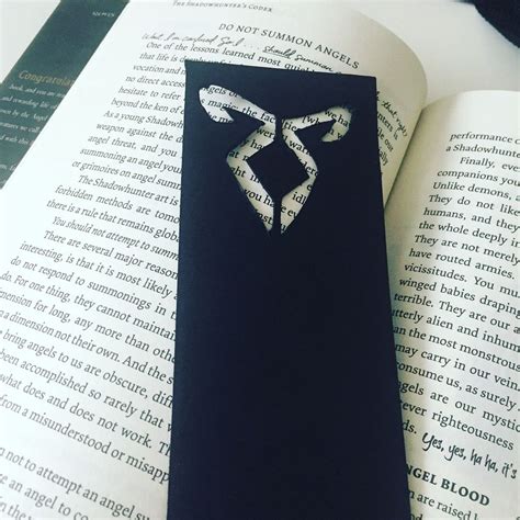 Diy Angelic Rune Bookmark Do U Think I Should Write Quotes From The