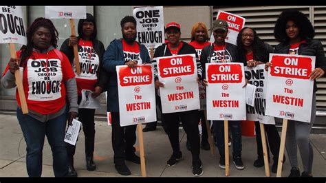 Detroit Westin Book Cadillac Workers Join Hotel Walkouts World