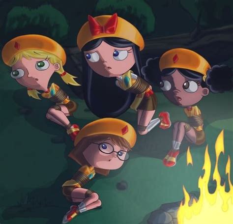 Fireside Girls Phineas And Ferb Fan Art 38565078 Fanpop