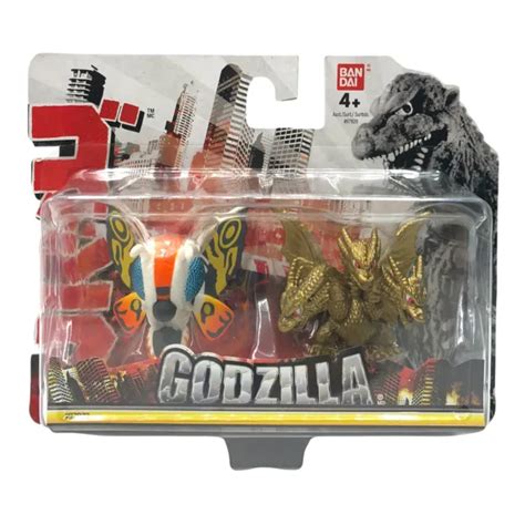 Godzilla Chibi King Ghidorah And Mothra Mini Figure 2 Pack 97922 2121