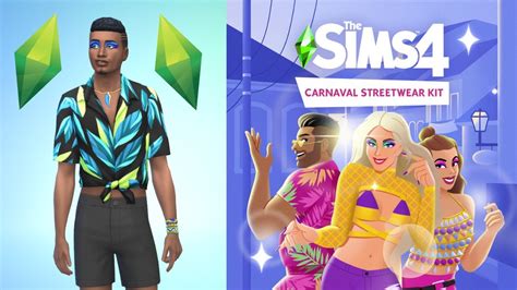 Sims 4 Carnaval Streetwear Kit Review Youtube