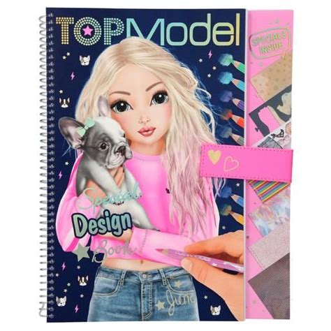 Top Model Libro de Diseños Especiales Book design Cute notebooks Unicorn fashion