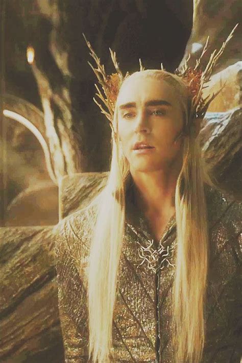 Lee Pace As Thranduil He Seems To Be Making Constant O Face Lee