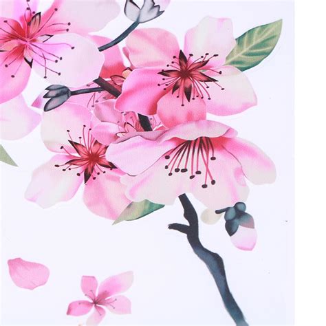 💰köp billigt online cherry blossom floral car stickers love pink auto vinyl deca bumperl window