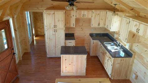 Floor plans typically illustrate the location of walls, windows, doors, and stairs, as well as fixed installations such as bathroom fixtures. Amish Made Cabins Deluxe Appalachian Portable Cabin Kentucky