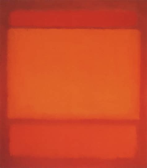 Red Orange Orange On Red By Mark Rothko In 2020 Mark Rothko Mark