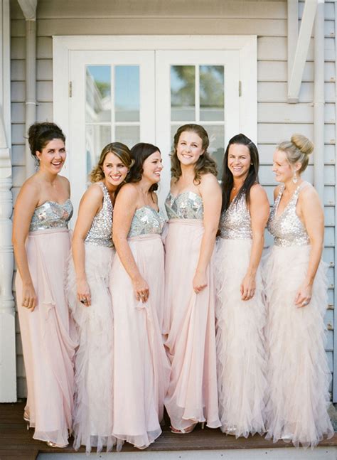 Stunning Separates Bridesmaids In Skirts Weddingsonline