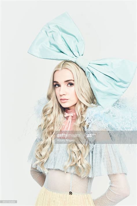 American Singer Poppy Is Photographed For Mad Decent On April 28