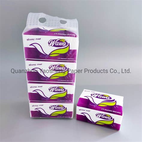 Professional Customized Environmental Friendly Soft Packaging Facial Tissue Paper China Facial