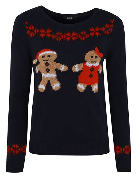 Christmas Gingerbread Jumper Women George At Asda Jumpers For