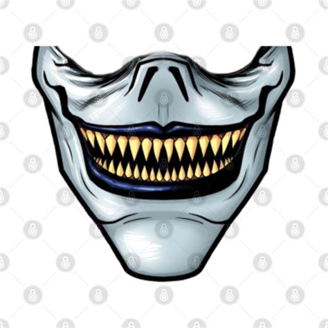 Demon Devil Monster Japanese Culture Anime Manga Face Mask Mouth Mask