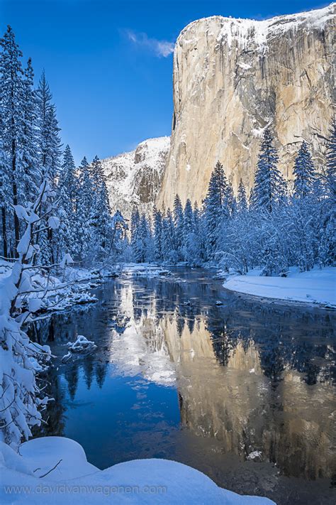 El Capitan Winter Sunrise David Van Wagenen