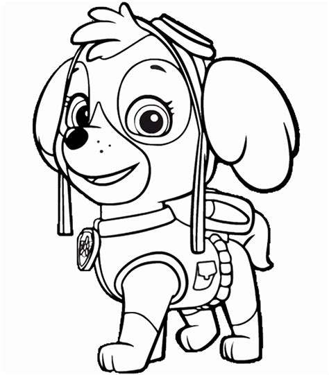 Click the paw patrol rocky and marshall coloring pages to view printable version or color it online (compatible with ipad and android tablets). 28 Chase Paw Patrol Coloring Page in 2020 (With images ...