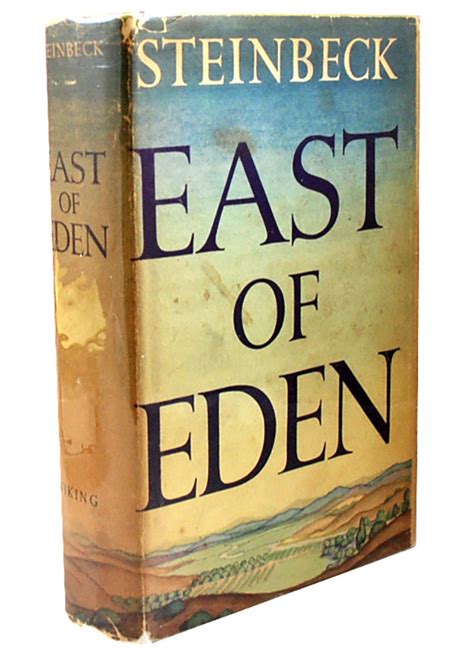 John Steinbeck East Of Eden First Edition First Printing Wtraycase
