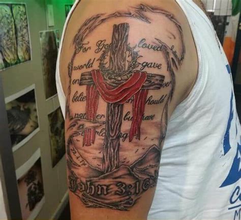 150 Unique Christian Tattoos For Men 2019 Religious Designs