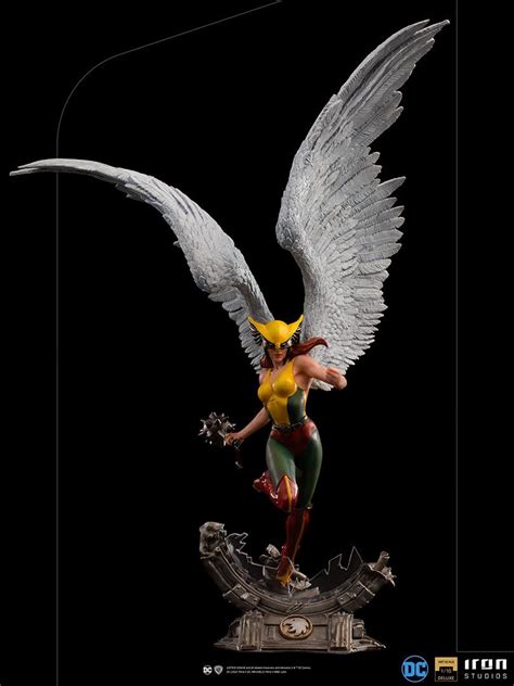 Statue Hawkgirl Deluxe Dc Comics Art Scale 110 Iron Studios