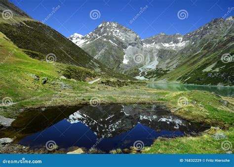 Austria Tyrol Alps Stock Image Image Of Tyrol Lake 76832229