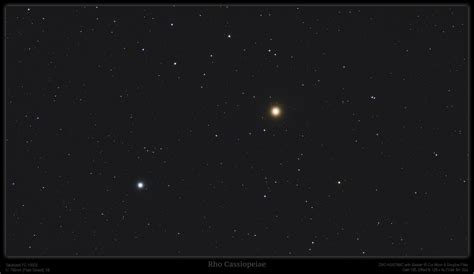 Rho Cassiopeiae Beginning Deep Sky Imaging Cloudy Nights