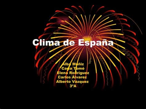 los climas de españa by hicham el hafed