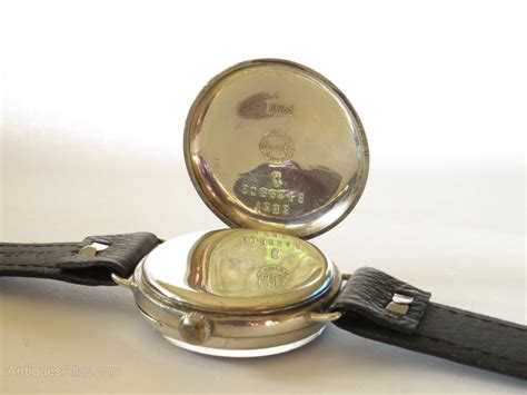 Antiques Atlas Gents Antique Silver Zenith Watch Favre Leuba