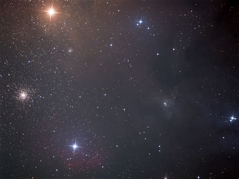 Deep Sky Rho Ophiuchi Nebula And Antares 안타레스 주변