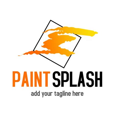 Copy Of Paint Splash Logo Postermywall