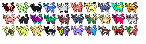 Chibi Cat Adopts 2530 Open 5 Points Each By Karn0taurus On Deviantart