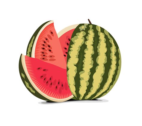 Watermelon Fruit Red Free Vector Graphic On Pixabay
