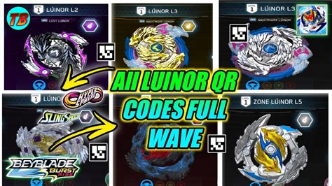 All Luinor Qr Codes Beyblades Ideas Coding Beyblade Burst Qr Code