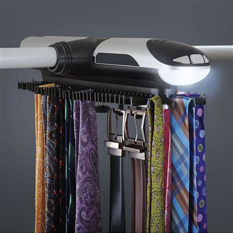 Motorized Tie Racks For Closets Tie Rack Ties Mens Fashion How To