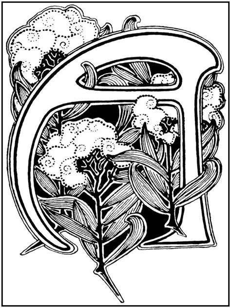 Pin By John Mosher On Illuminated Letters Initial Art Art Nouveau
