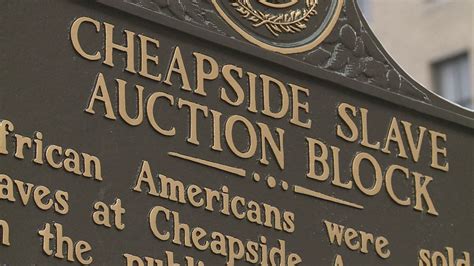 Slaves Bought Sold At Lexington Auction Block Honored In Effort To Reimagine Cheapside