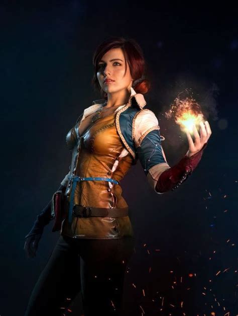 Pin By Enaz Nesnej On The Witcher 3 Wild Hunt Triss Merigold Cosplay