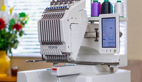 Ricoma Embroidery Machine Manual