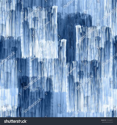 Abstract Patten Stripes Blue Watercolour Textures