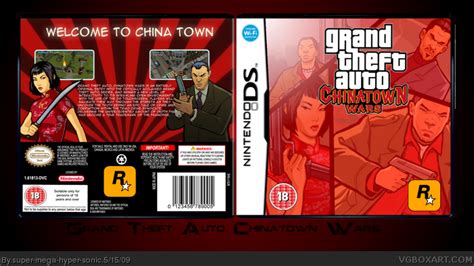 Grand Theft Auto Chinatown Wars Nintendo Ds Box Art Cover By Super