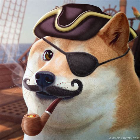 Pirate Doge Minty Doge By Garyckarntzen On Deviantart