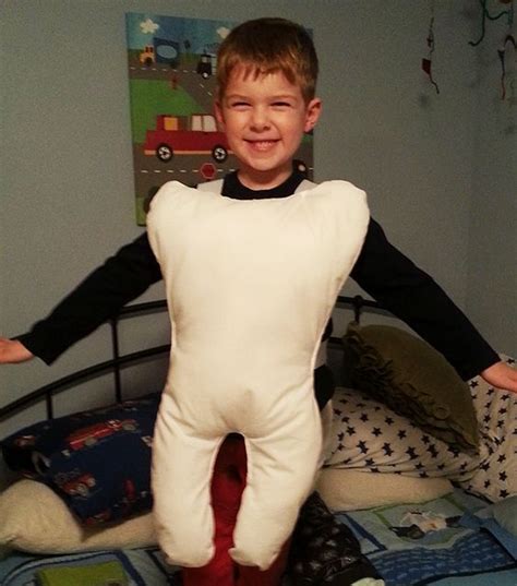 This Kids Tooth Costume Tutorial Is Great Make Puffy Tooth Pillows