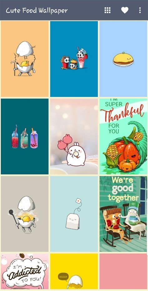 Descarga De Apk De Cute Food Wallpaper Para Android