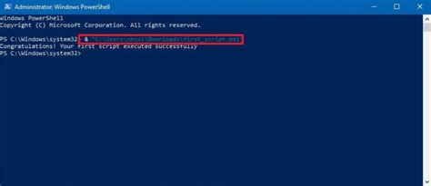How To Create And Run A Powershell Script File On Windows 10