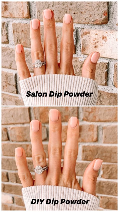 Prep the nail by pushing the cuticles back and instead, to remove dip powder nail polish, stick to the same removal process as gel: DIY Dip Powder Nails in 2020 | Dip powder nails, Gel ...