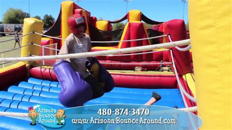 Inflatable Boxing Ring Rental Phoenix Az Big Boxing Glove Rentals